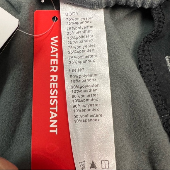 Baleaf Men’s Water Resistant Athletic Workout Gray Joggers Pants Size L - Picture 7 of 10